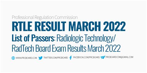 rad exam results statistics|Radiologic Technology .